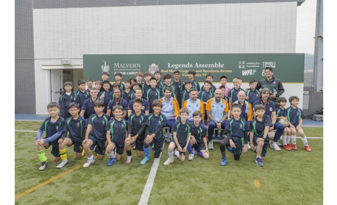 Legends Assemble: Real Madrid Legends and Barcelona Heroes’ Community Visit to Malvern College Hong Kong
