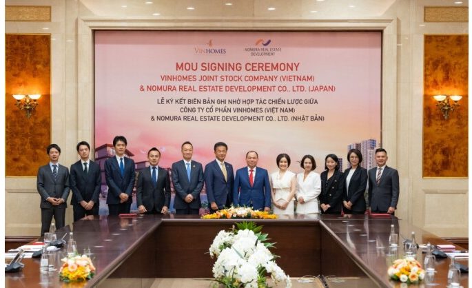 Vinhomes and Nomura Real Estate Group sign MoU for strategic cooperation in real estate development