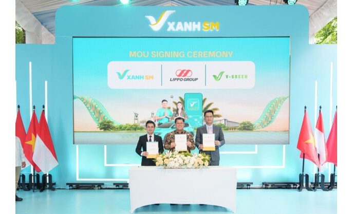 V-GREEN and Xanh SM Indonesia sign MoU with Lippo for comprehensive green ecosystem in Indonesia