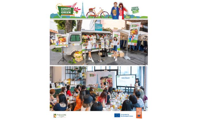 Fresh from France: Sustainable Apple Delights Mark Great Success in Singapore