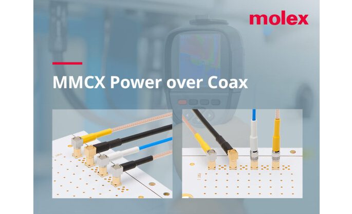 Molex Releases Innovative MMCX Power over Coax Solution to Ensure Reliable, RF Connections and Uninterrupted Power Delivery in Dynamic Environments