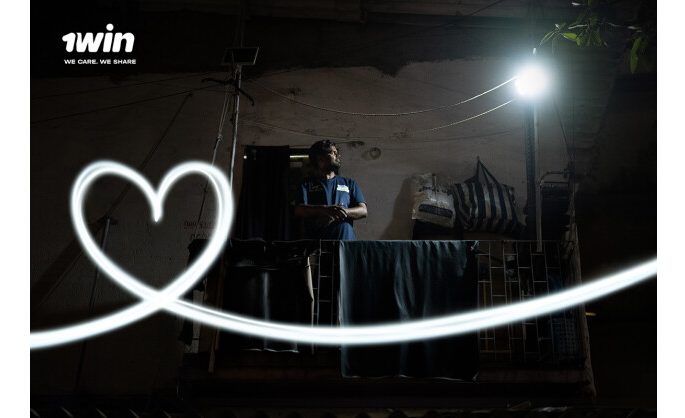 1win Lights Up 1,000 Households in Dharavi