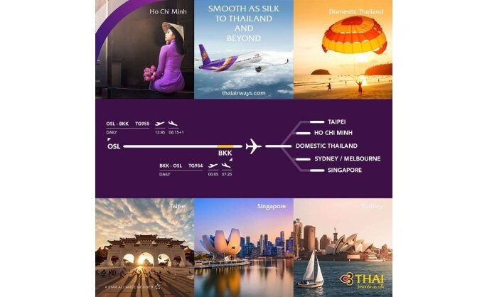 THAI Airways Bolsters the Role of Nordic–Asia Pacific Connectivity Hub to Celebrate 120 Years of Thai–Norwegian Diplomatic Relations