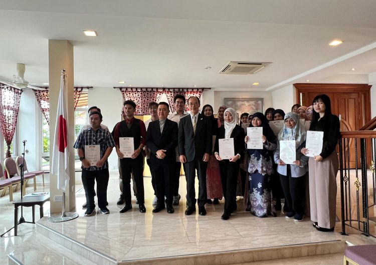 Twenty-five honoured for excellence in Japanese language proficiency