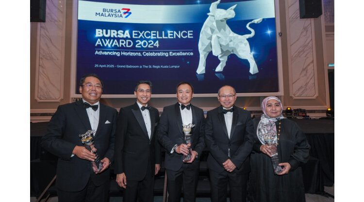 Nine Major Accolades for Kenanga Investment Bank at the Bursa Excellence Awards 2024