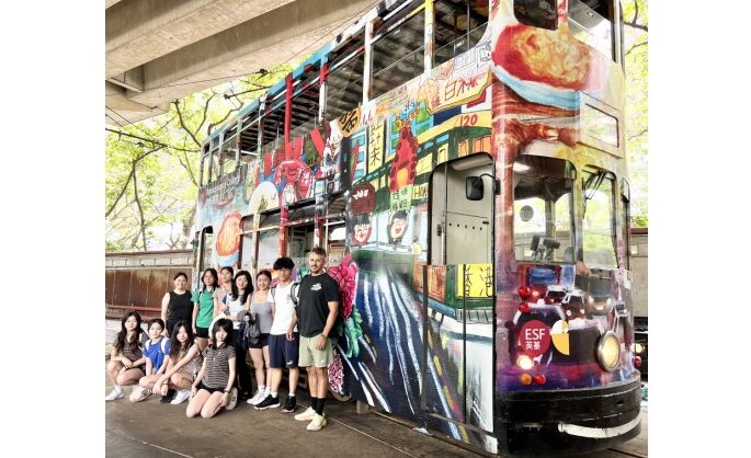 Renaissance College Hong Kong Students Design Iconic Hong Kong Tram in Collaboration with Tramplus