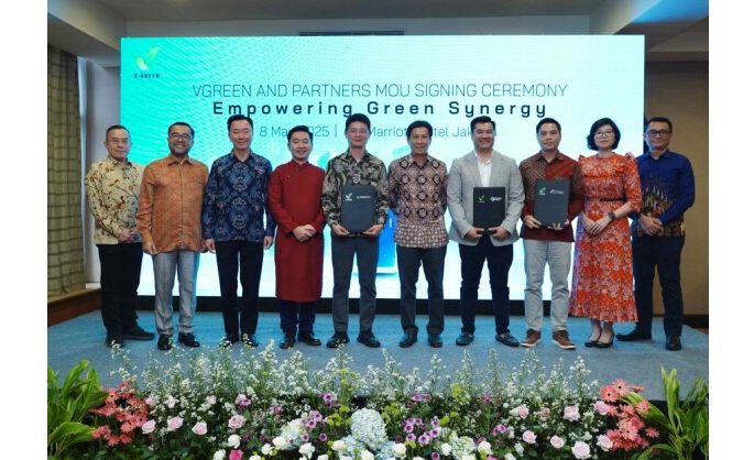 V-GREEN signs MOU with four partners to deploy over 60,000 VinFast EV charging ports in Indonesia, with a projected total investment of usd 300 million
