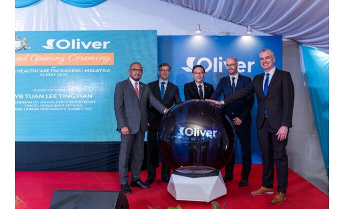 Oliver Healthcare Packaging opens state-of-the art manufacturing facility in Johor to meet the needs of pharmaceutical and medical device companies in Asia-Pacific