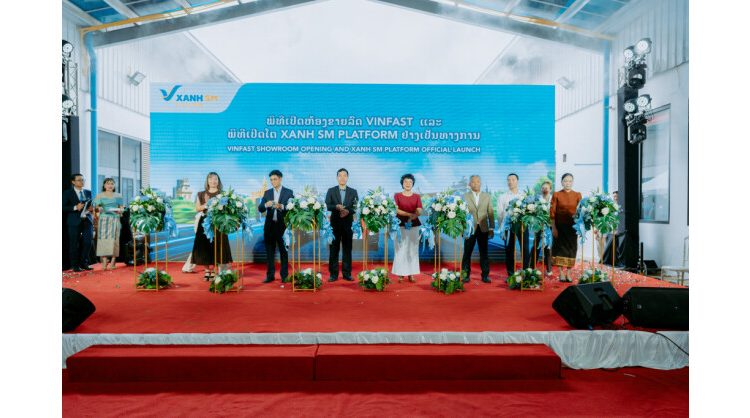 gsm-launches-xanh-sm-platform,-officially-distributes-vinfast-vf-3-and-vf-5-electric-vehicles-in-laos