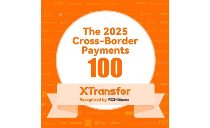 XTransfer Named Among The Top 100 Cross-Border Payments Companies for 2025 by FXC Intelligence