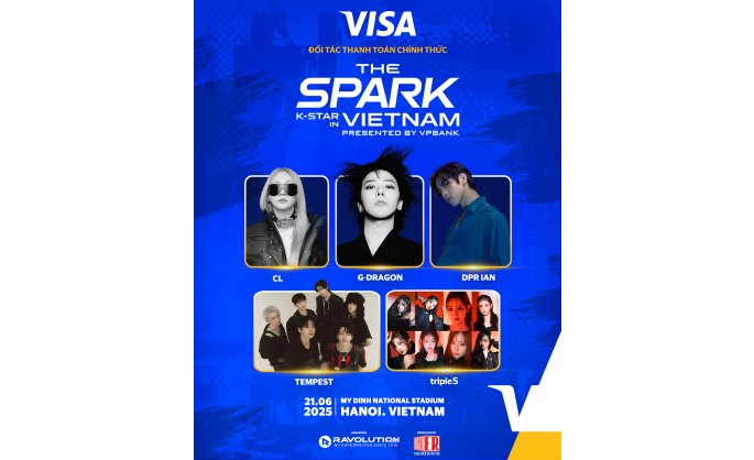 Visa announces its role as Official Payment Partner for K-Star Spark in Vietnam – presented by VPBank
