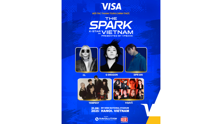 Visa announces its role as Official Payment Partner for K-Star Spark in Vietnam – presented by VPBank
