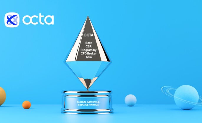 Octa receives the ‘Best CSR program by CFD broker Asia 2025’ award