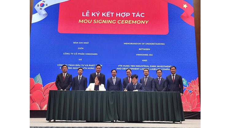 Vinhomes strategically partners with VTK to build a model Korean community in ocean city