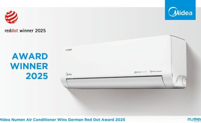 Midea Numen AC for Southeast Asia Earns German Red Dot Award for Groundbreaking Designs