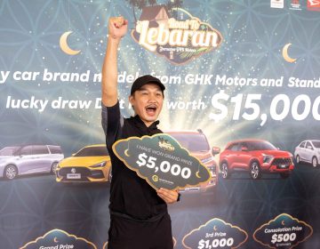 Muhammad Sahdan wins $5,000 Grand Prize in “Road to Lebaran” Campaign