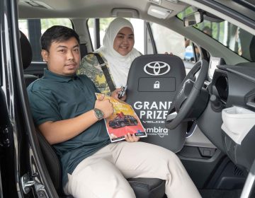 Mohammad Asyrani wins Toyota Veloz at NBT Gembira 2.0