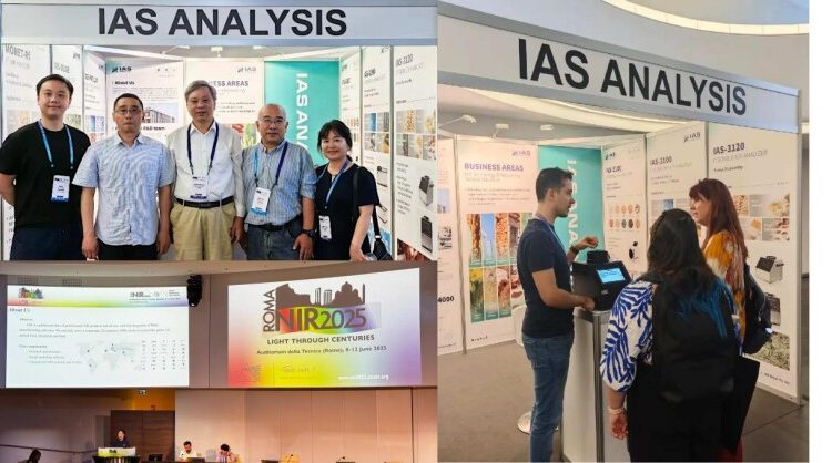 IAS ANALYSIS Unveils Groundbreaking NIR Technology at the 2025 International Near Infrared Spectroscopy Conference in Rome