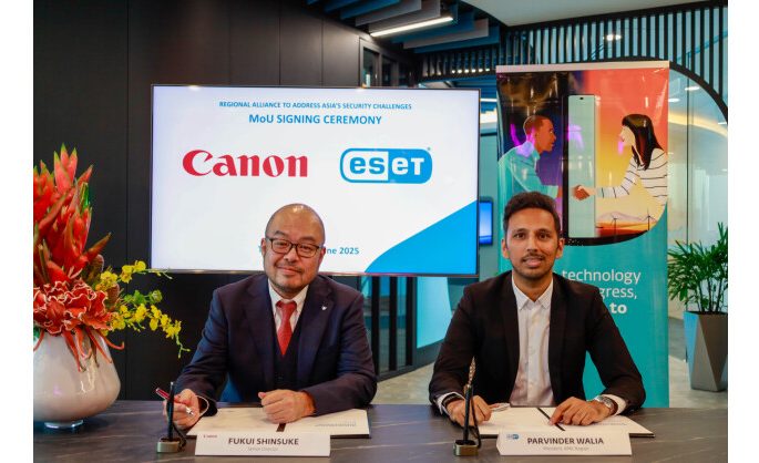 ESET and Canon Extends Regional Alliance to Combat Asia’s Security Challenges
