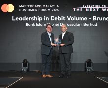 BIBD recognised for contribution to cashless growth at Mastercard Customer Forum 2025