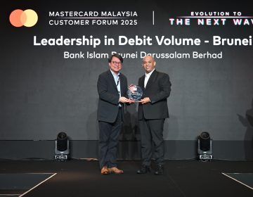 BIBD recognised for contribution to cashless growth at Mastercard Customer Forum 2025
