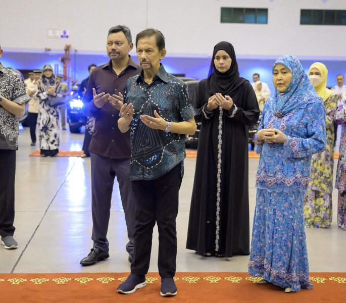 His Majesty the Sultan back in Brunei