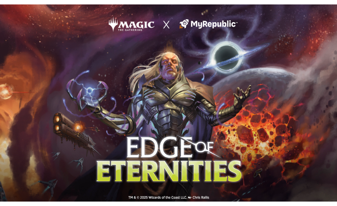 MyRepublic Launches Exclusive GAMER Broadband Bundle with Magic: The Gathering’s Newest Expansion – Edge of Eternities