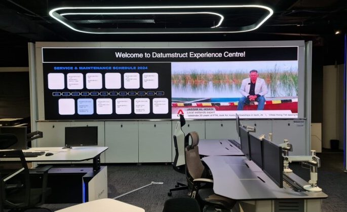 Datumstruct Enhances Singapore Experience Centre for Command Centre Technology