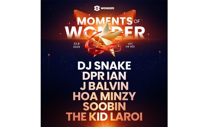 8Wonder reveals full star-studded lineup, featuring groundbreaking collaborations between vietnamese and international artists