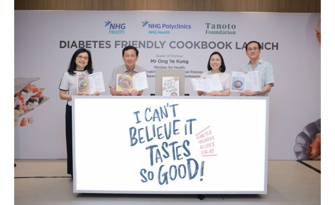 NHG Health And Tanoto Foundation Jointly Launch  “I Can’t Believe It Tastes So Good” Healthy Cookbook