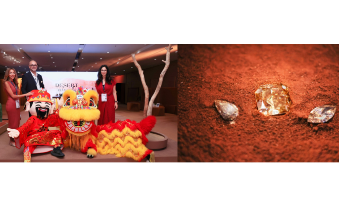 De Beers Group Unveils “Desert Diamonds” at JGW