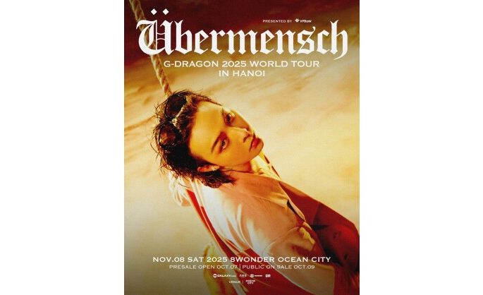 8Wonder Makes the Impossible Possible, Bringing G-DRAGON 2025 WORLD TOUR [Übermensch] to Vietnam