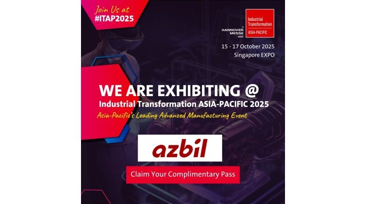 azbil-to-present-data-driven-solutions-at-industrial-transformation-asia-pacific-(itap)-2025