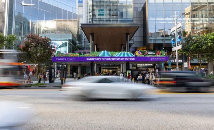 Next-Generation 3D Rooftop Bus Shelter Debuts at Orchard Road in collaboration with Gardens by the Bay