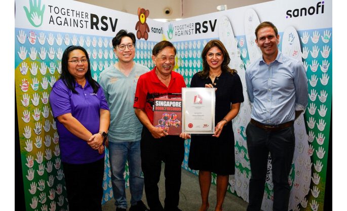 Sanofi sets Singapore Book of Records with the ‘Largest Mural of Magnetic Hands’ – a Public Pledge against Respiratory Syncytial Virus (RSV) in Nationwide Awareness Campaign