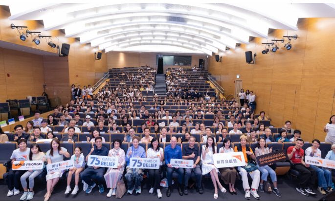 World Vision marks its 75th anniversary with World Vision Day , sharing the achievements of its global poverty alleviation efforts and  expressing gratitude to its partners for walking alongside