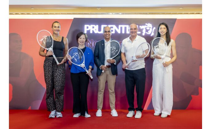 Prudential NextGen Aces featured Exclusive On-Court Session and Panel Series with tennis icons Andre Agassi and Aryna Sabalenka