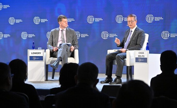 Hong Kong’s finance chief attends IMF and World Bank meetings in US, updates different sectors on latest developments in the HKSAR