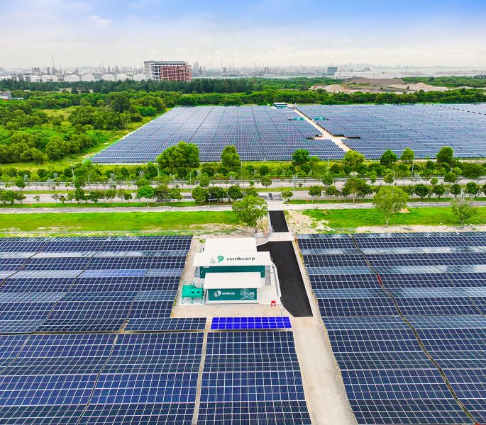 Sembcorp unveils Singapore’s largest solar farm and pioneering battery expansion on Jurong Island