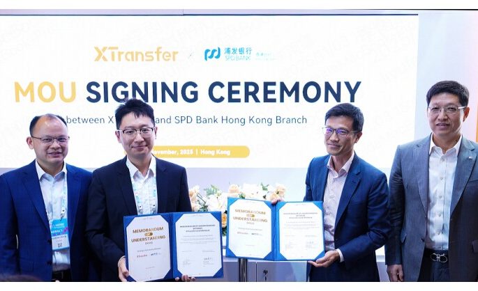 XTransfer and Shanghai Pudong Development Bank Co. Ltd., Hong Kong Branch Sign the Strategic Agreement at Hong Kong FinTech Week
