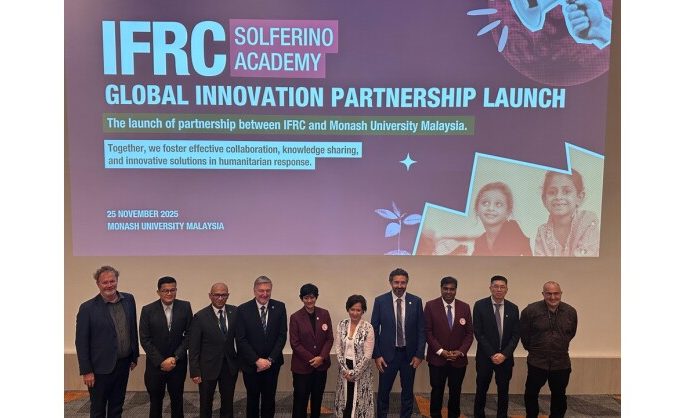 Monash University Malaysia Becomes World’s First University to Join IFRC to Drive Global Humanitarian Innovation