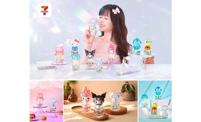 7-Eleven unveils the first-ever Sanrio characters “Unbox Your Perfume” collection