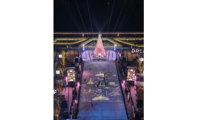 GATE M Dream Center creates “Winter Wonder Bund”, illuminating Shanghai’s new winter landmark