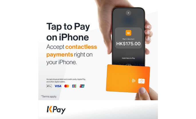 KPay Now Offers Tap to Pay on iPhone for Merchants to Accept Contactless Payments