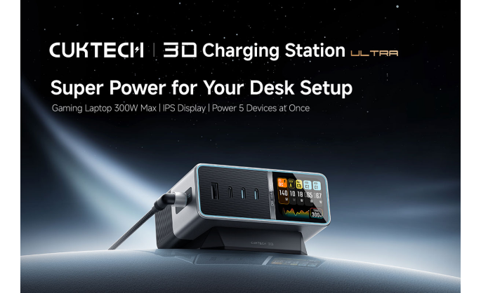 CUKTECH Launches Its First Desktop Super Fast Charging Station in Vietnam