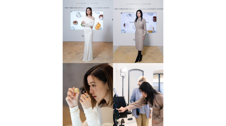 A Diamond is Forever And Lane Crawford Launch  “The Forever Gifts: A Natural Diamond Series”