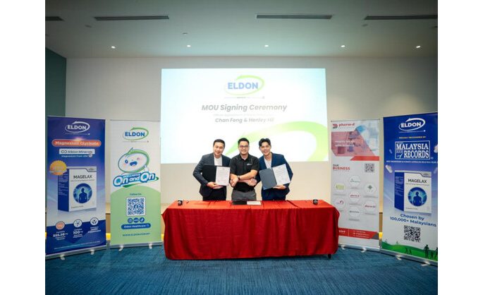 Pharm-D Health Science’s ELDON formalises brand ambassador partnership with Malaysian media personalities Chan Fong and Henley Hii as Brand earns Malaysia Book of Records recognition