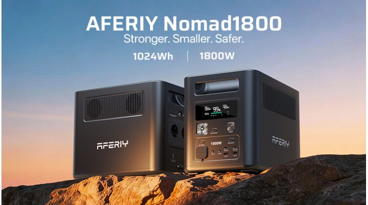aferiy-unveils-next-generation-portable-power-station-nomad1800-at-ces