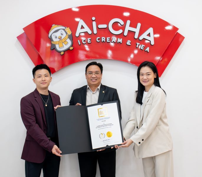 Local Favourite Ai-CHA sets record for Most Extensive Ice Cream and Tea Chain in Brunei