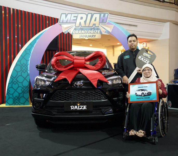 NBT customer wins a brand-new Toyota Raize in Meriah Ria campaign